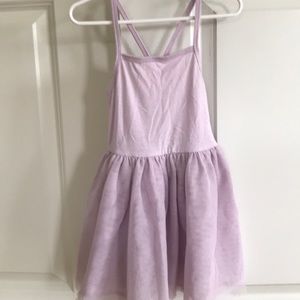 Purple tutu dress
